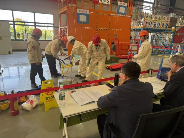 泰州市職工動火作業(yè)技能競賽在泰興經(jīng)濟開發(fā)區(qū)化工安全技能實訓(xùn)基地成功舉辦